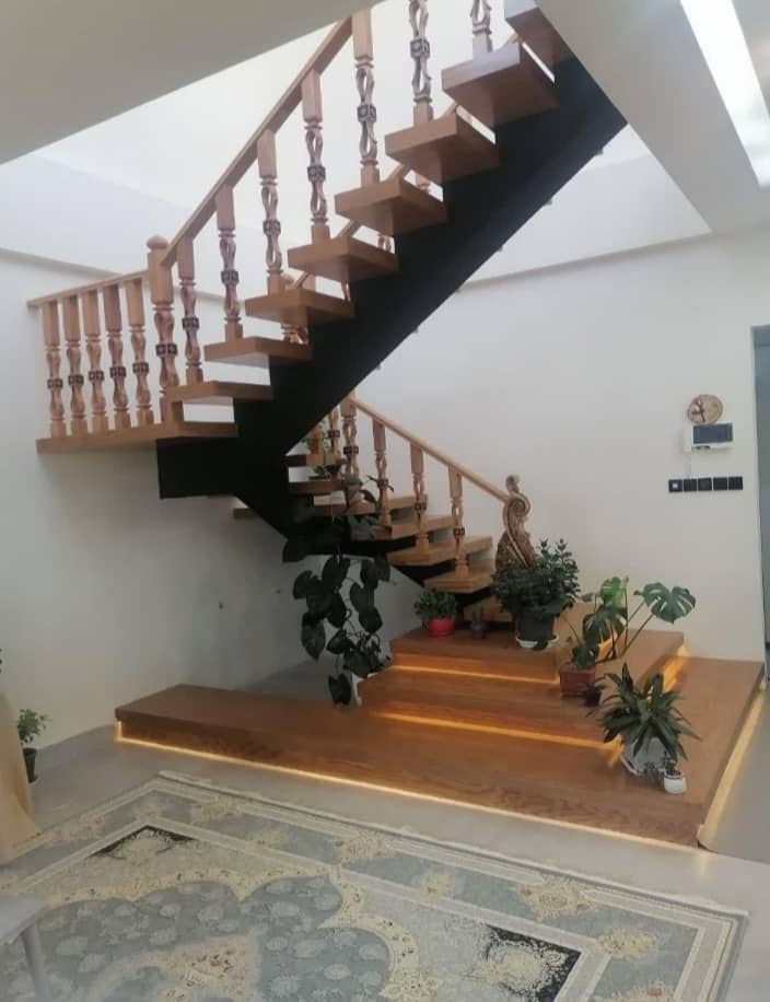 ساخت پله پیچ و پله گرد