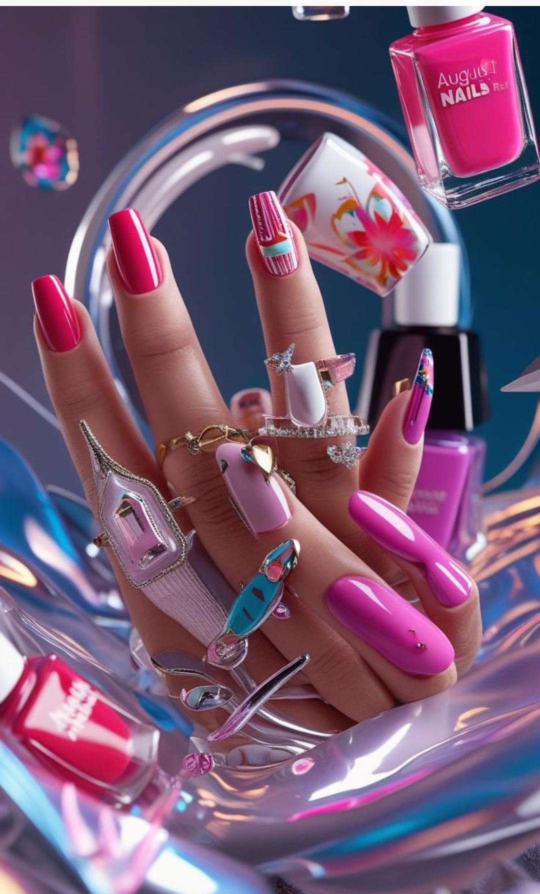 سالن کاشت ناخن در سهروردی تهران