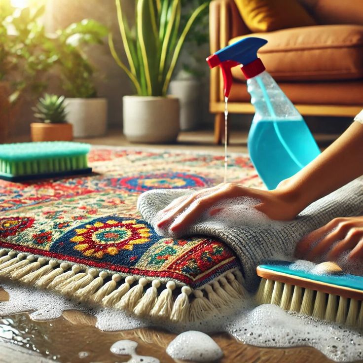 قالیشویی گل ابریشم بوشهر