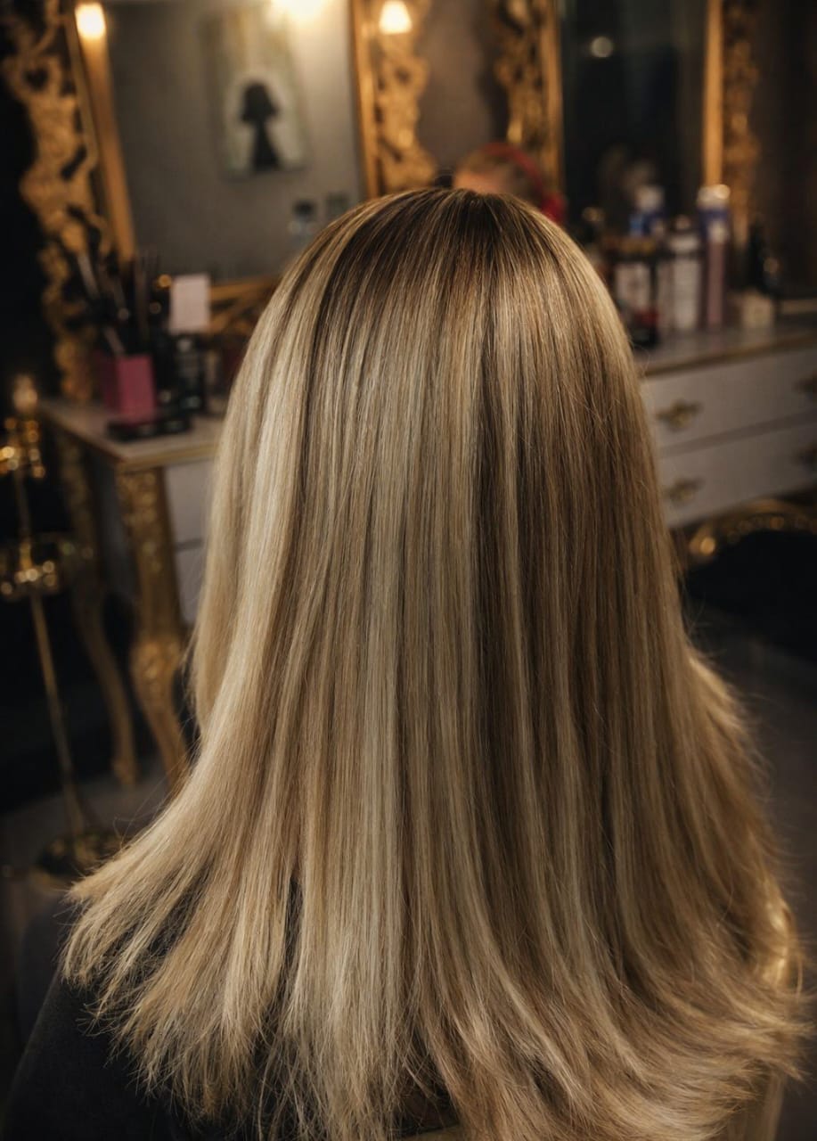 بهترین رنگ و لایت مو اصفهان