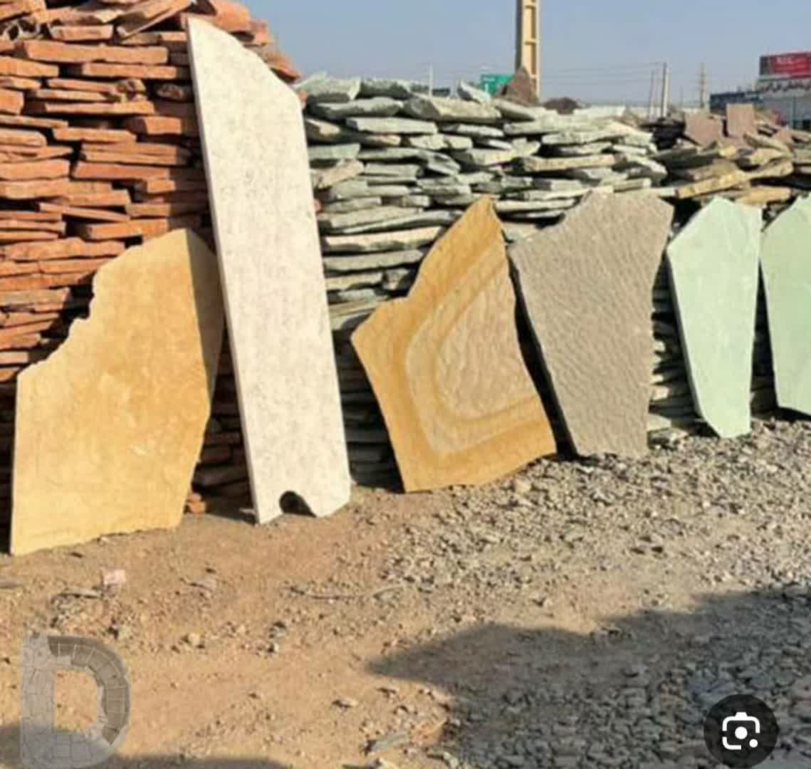  قیمت انواع سنگ ورقه  عمده