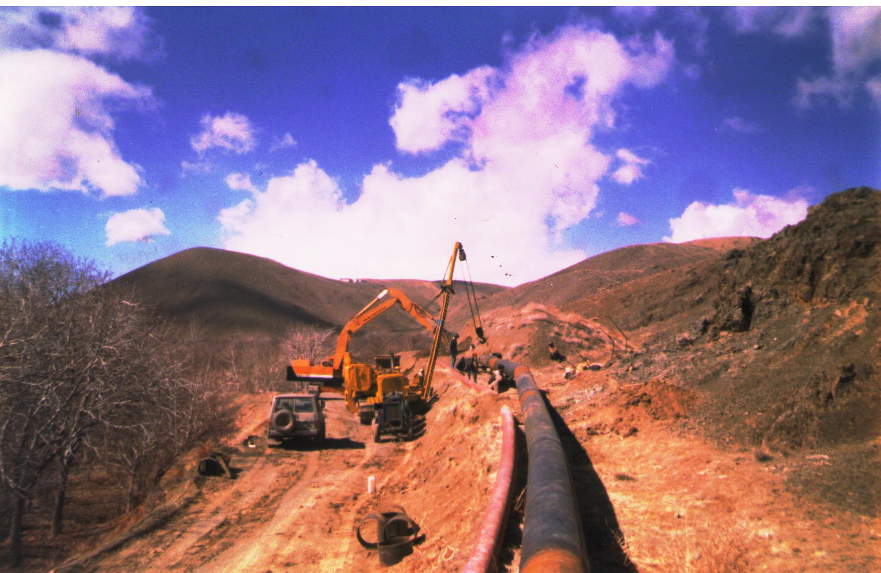 اجرای خطوط انتقال نفت