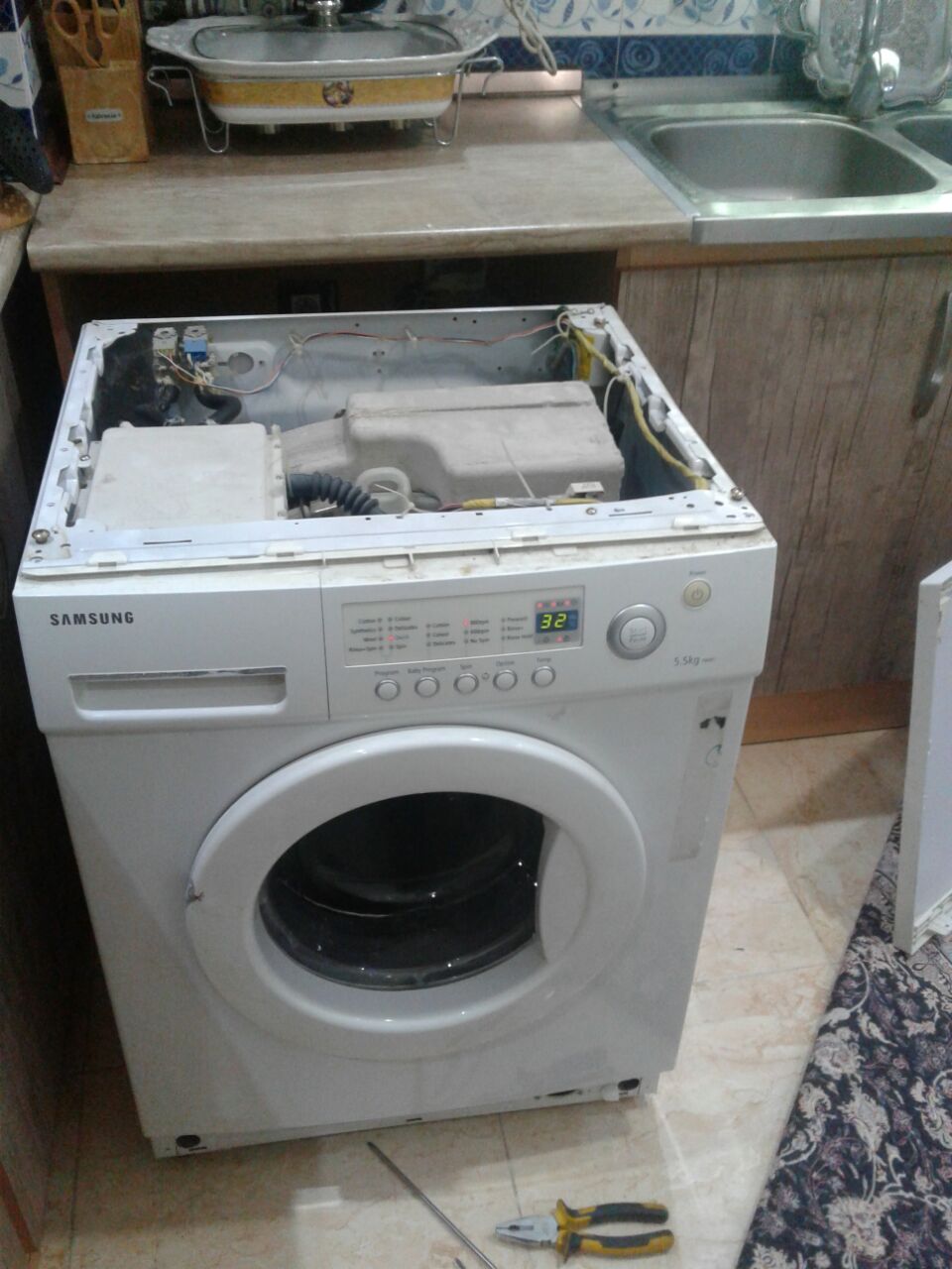 سرویس لباسشویی سامسونگ اراک