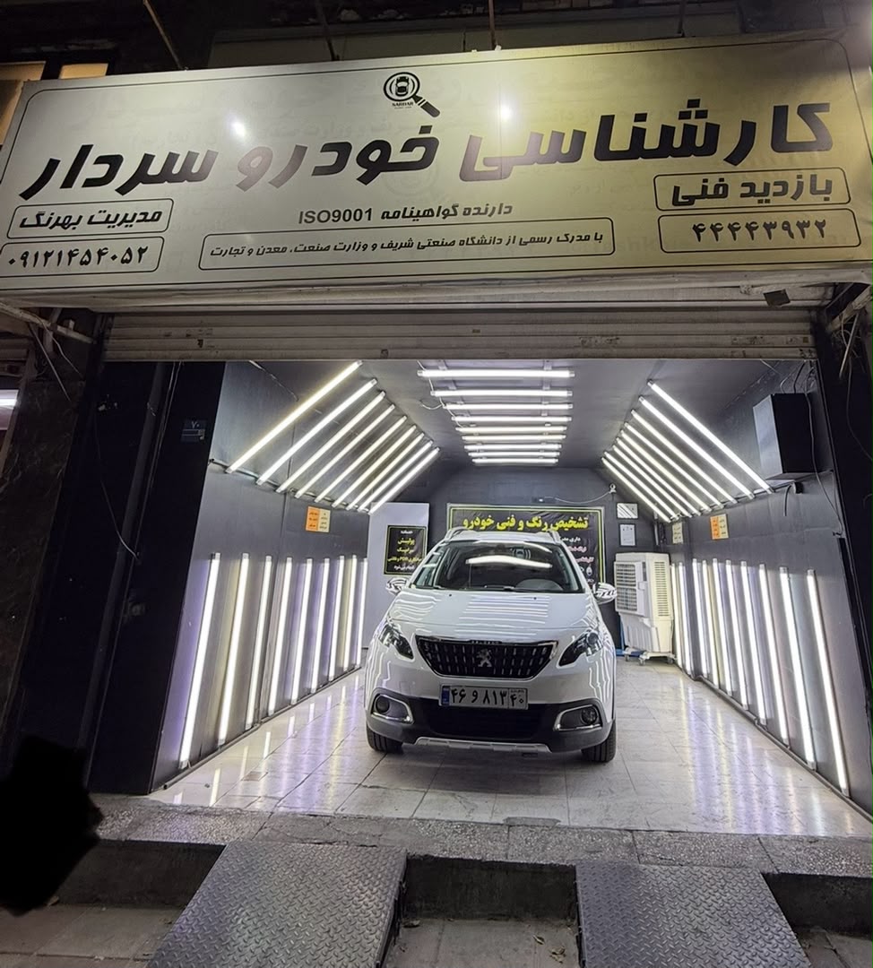 تشخیص رنگ خودرو سردار
