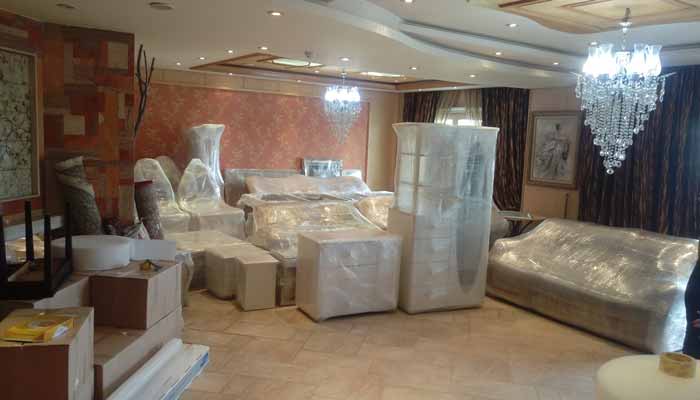 «باربری در نیاوران – بستهبندی حرفهای مبل و بوفه»