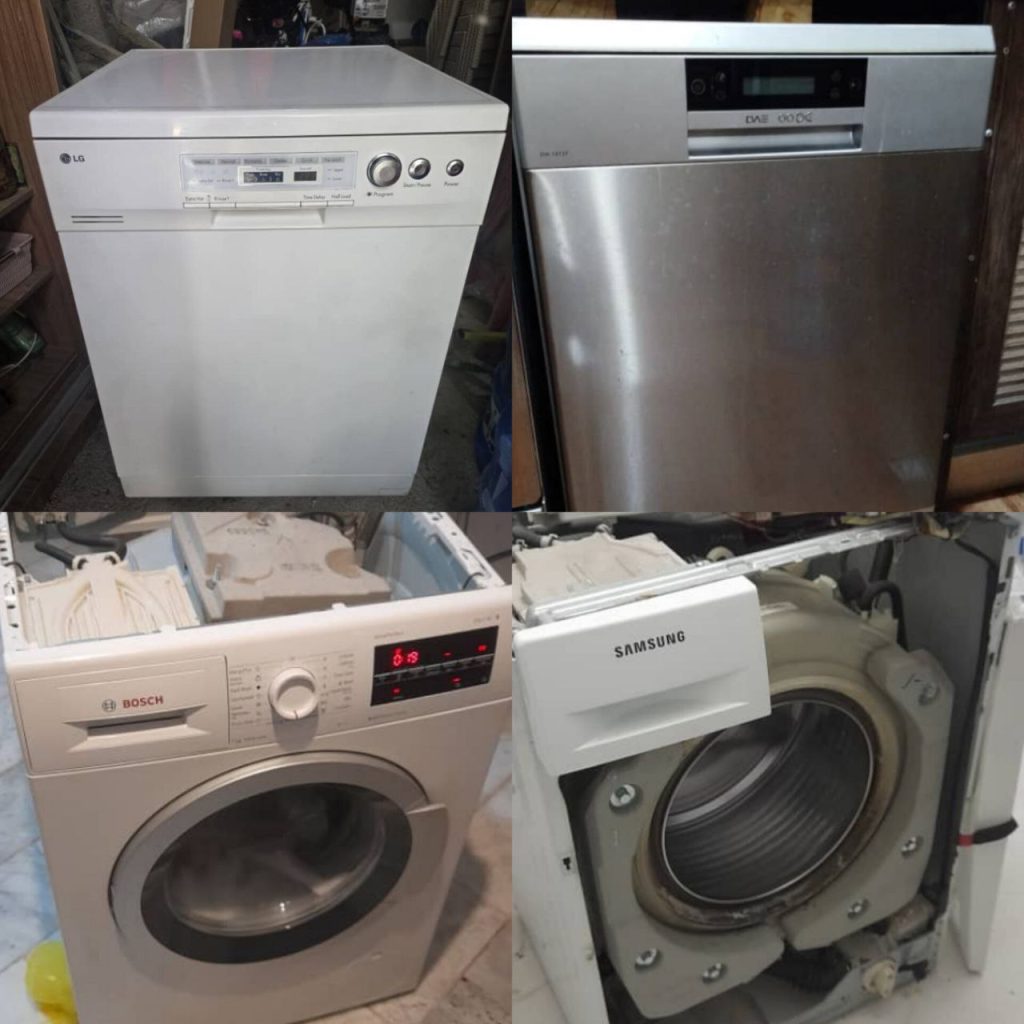 نصب ماشین لباسشویی و ظرفشویی ال جی اراک