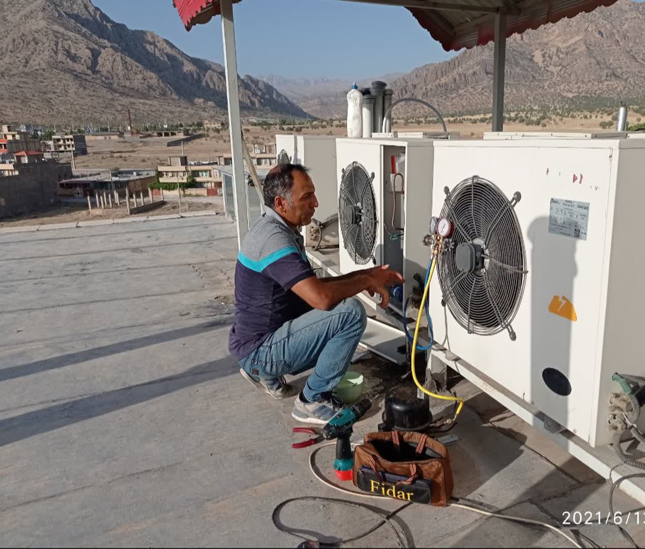 کولر گازی در لردگان