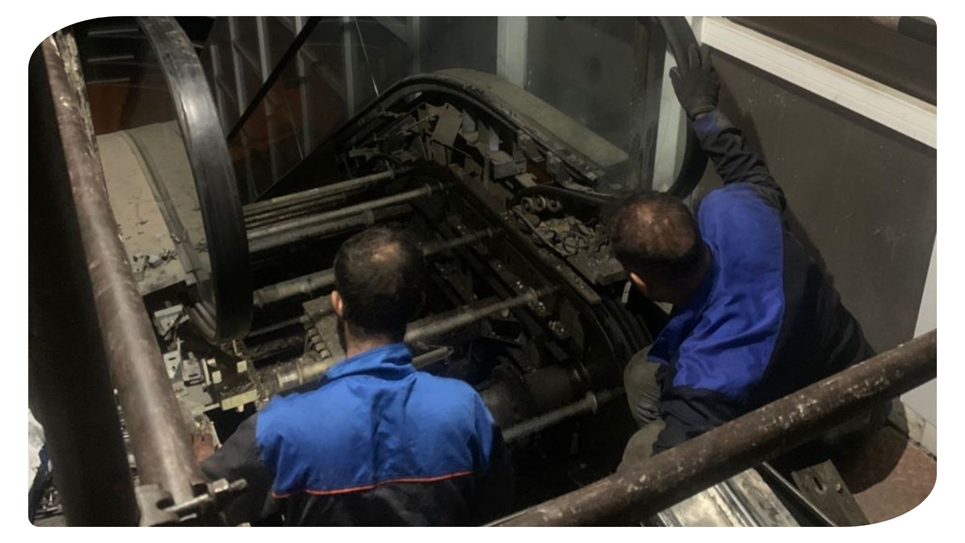 تعمیرات پله برقی در تهران