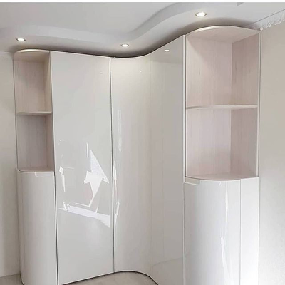 نمونه اجرای کمد دیواری لولایی با دسترسی کامل در کرج