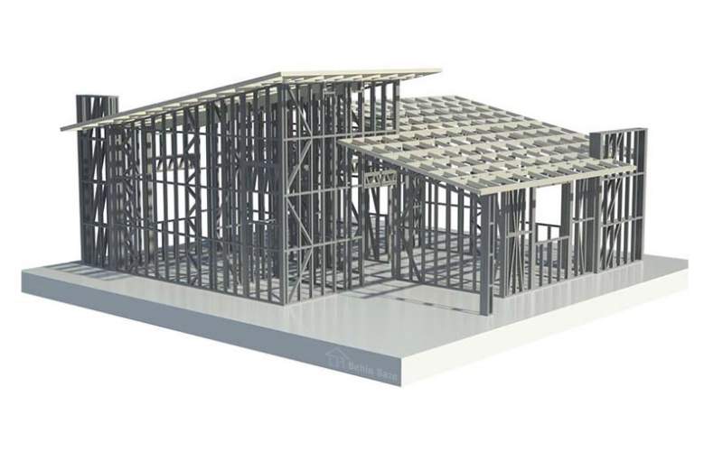 ویلا سوئیسی lsf در مازندران