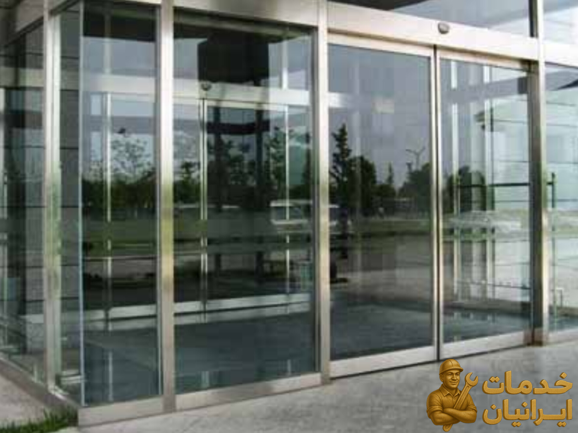 تعمیر درب اتوماتیک شیشه ای در شرق تهران
