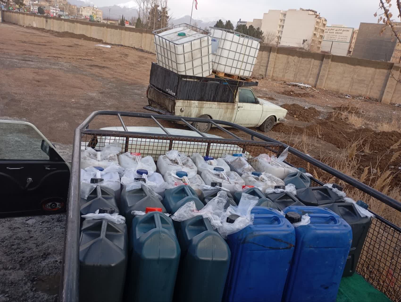 جمع آوری روغن سوخته خوراکی شیراز