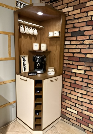 کمد دیواری چوبی دارکوب