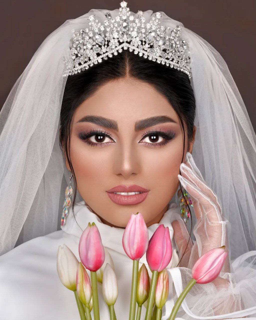 میکاپ حرفه ای عروس در شهرکرد