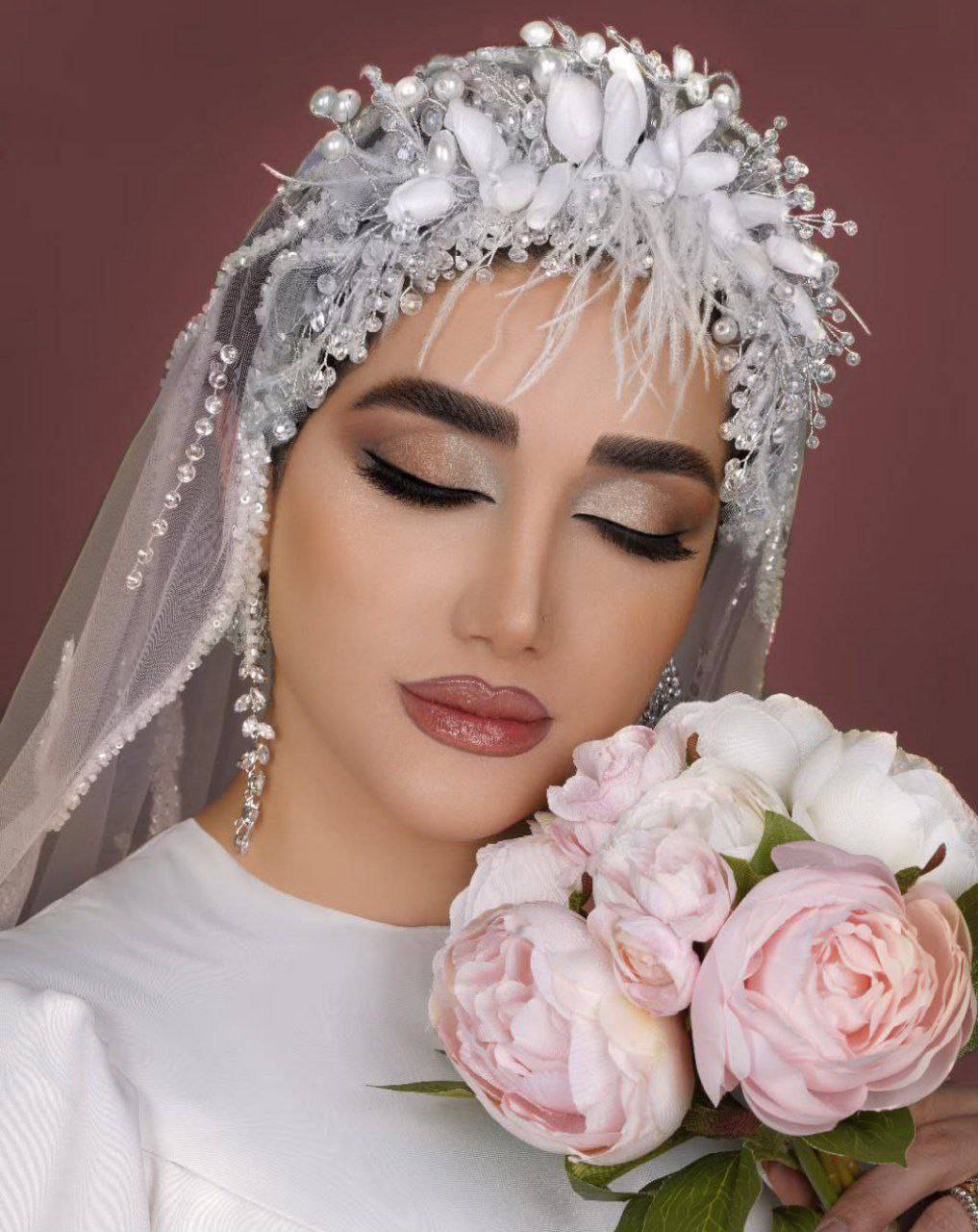 میکاپ حرفه ای عروس در شهرکرد