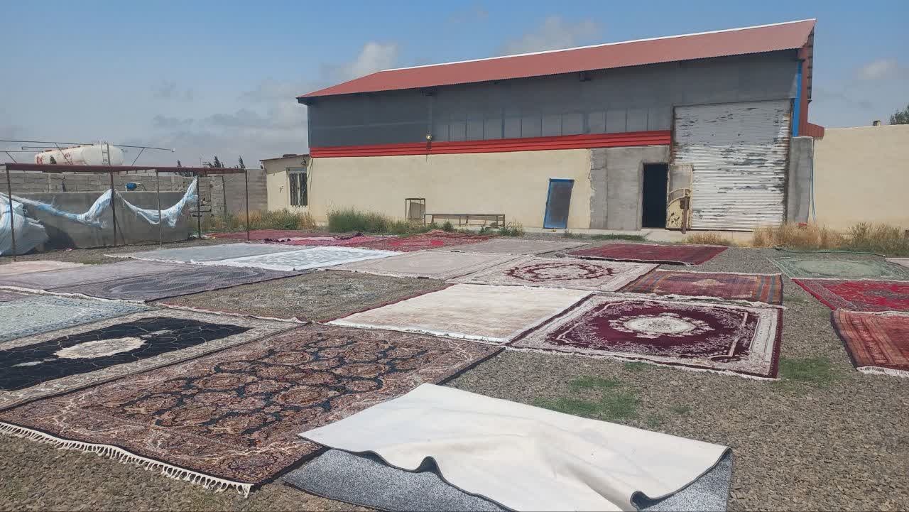قالی شویی در اردبیل