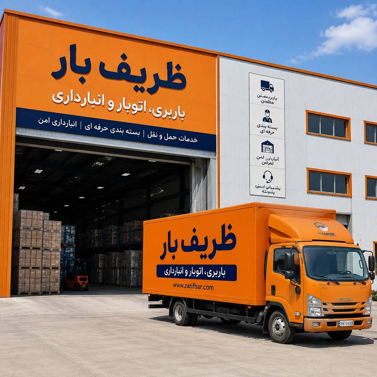 کامیون ظریف بار