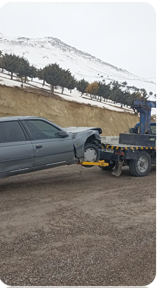 جرثقیل خودرو در مبارکه