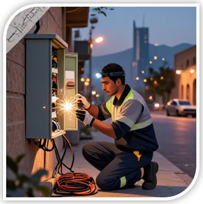 برقکار سعادت آباد