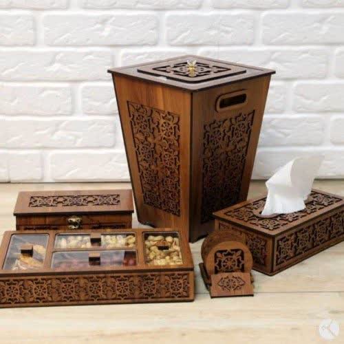 برش لیزر چوب و ام دی اف در اصفهان