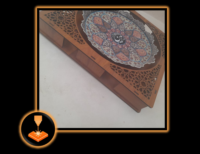 برش لیزر چوب و ام دی اف در اصفهان
