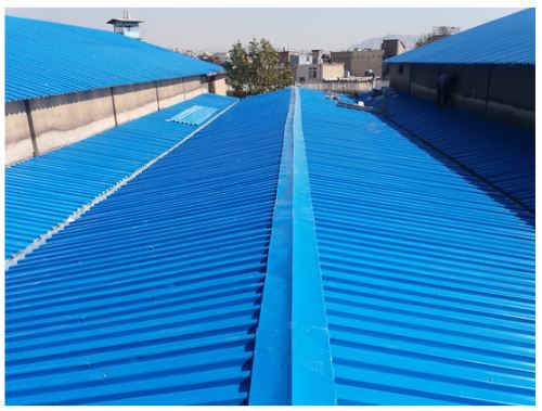 اجرای سقف شیروانی برای سوله‌ها و کارخانجات