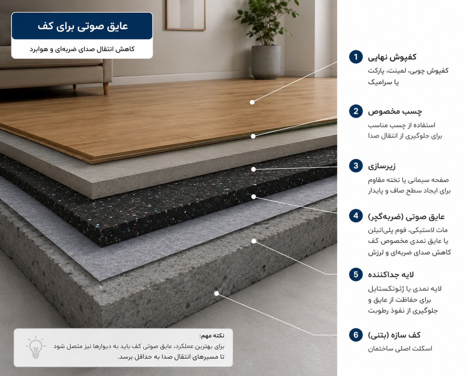 فروش عایق صوتی در تهران