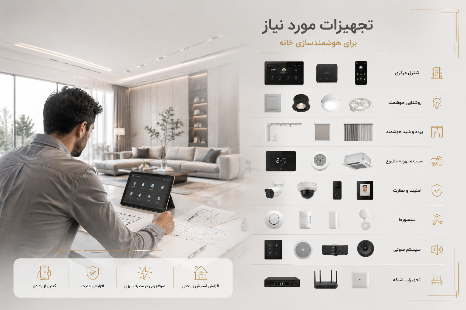 خانه هوشمند در اصفهان