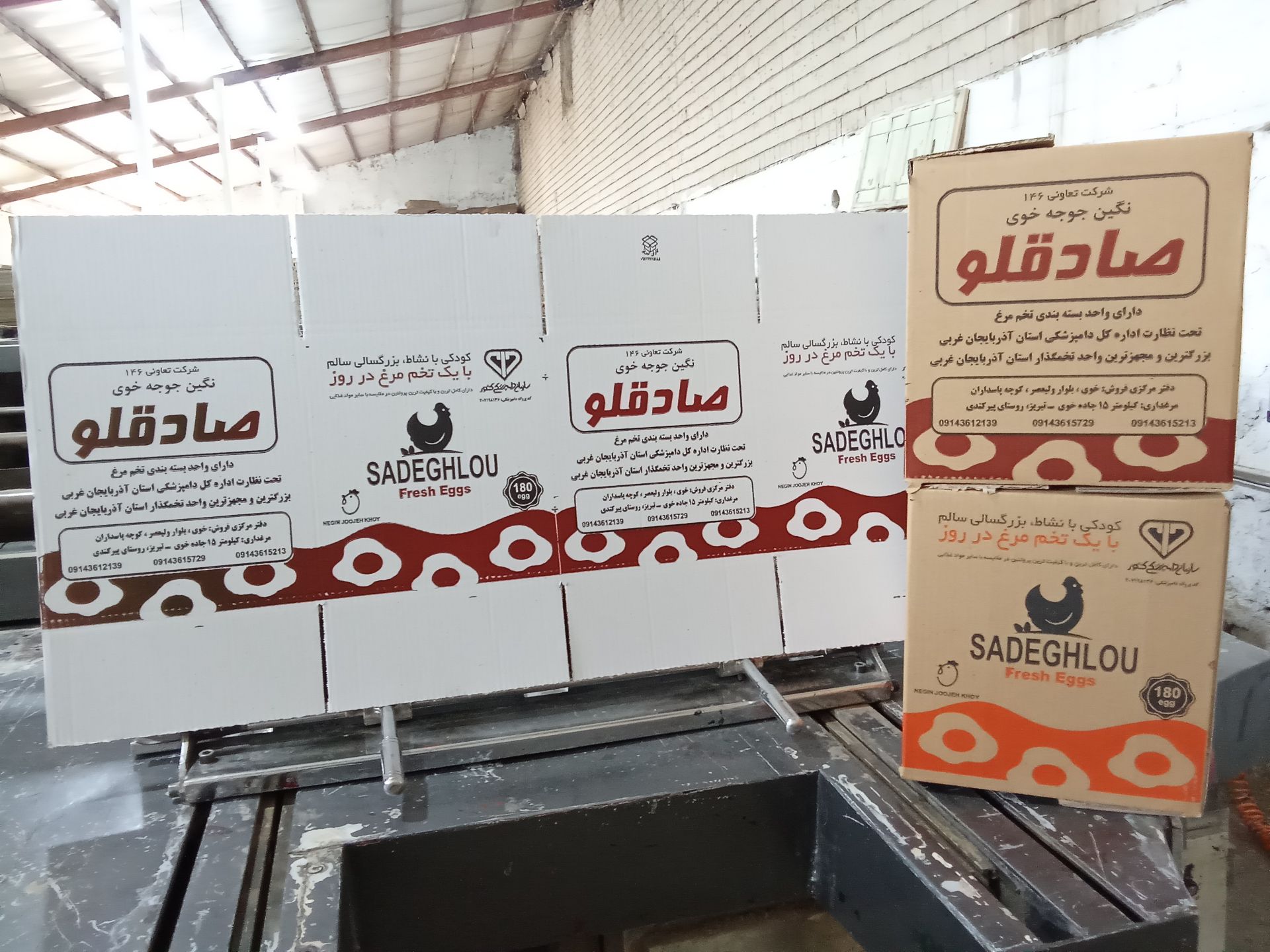 تولید و ساخت کارتن در تبریز