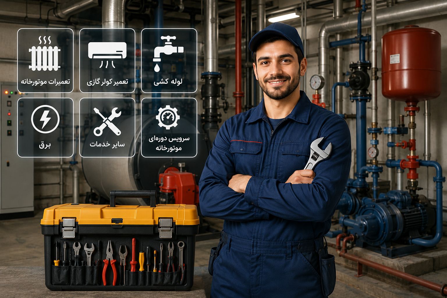 تعمیر پکیج در فردیس