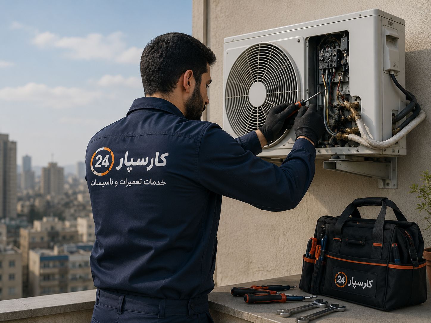 تعمیر کولر گازی در فردیس