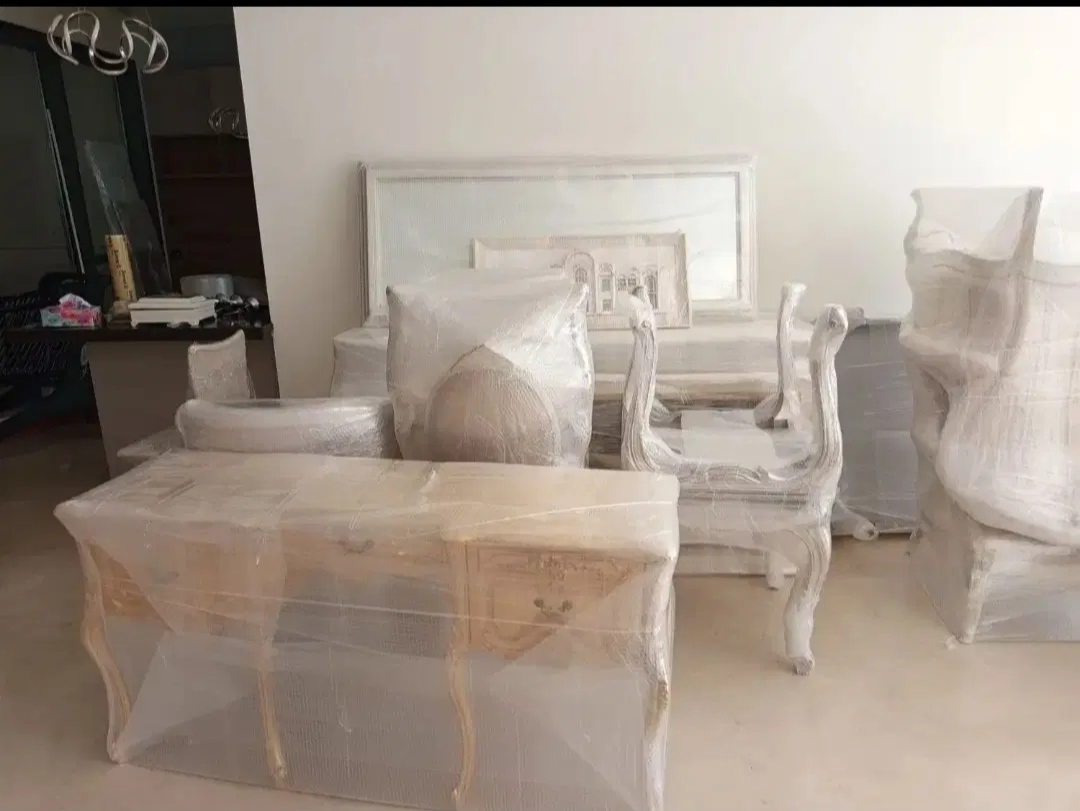 بستهبندی وسایل سالن زیبایی برای اسباب کشی