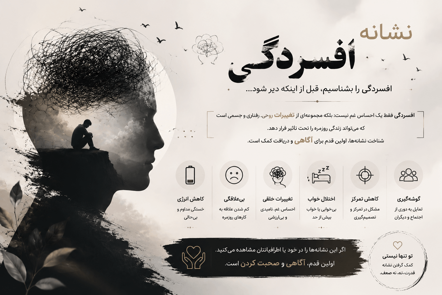 علائم افسردگی