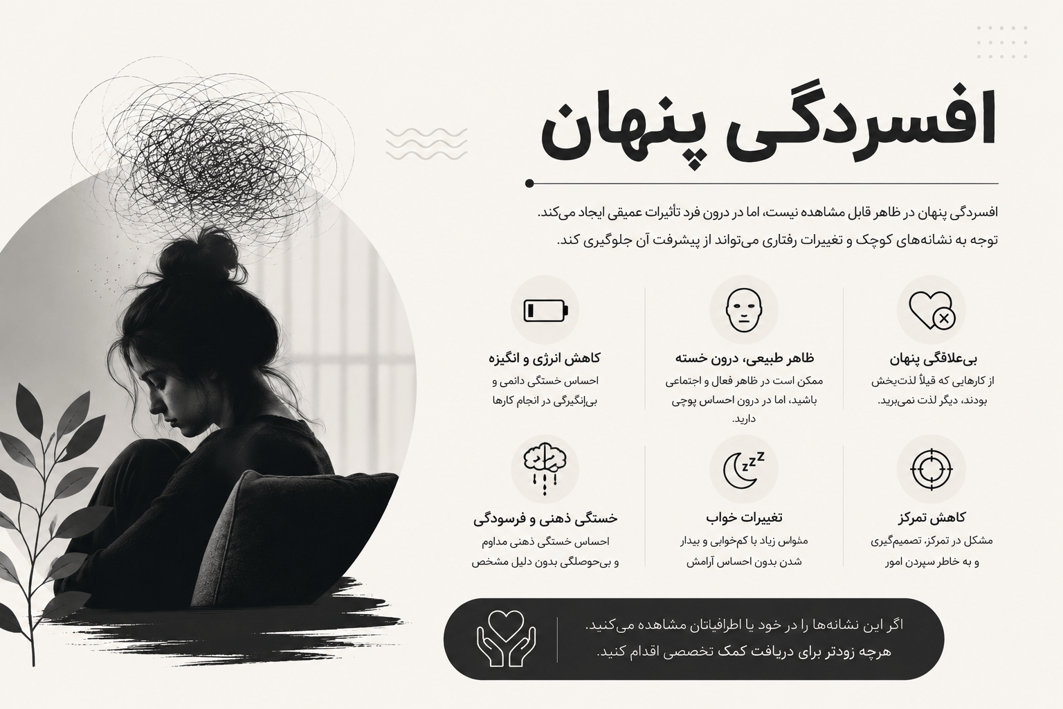 علائم افسردگی