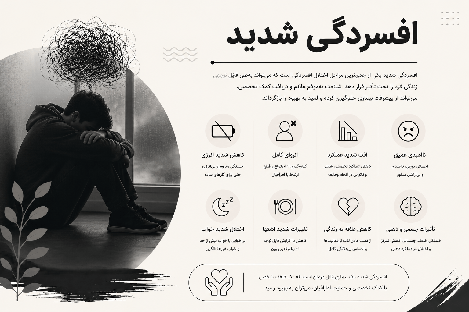 علائم افسردگی