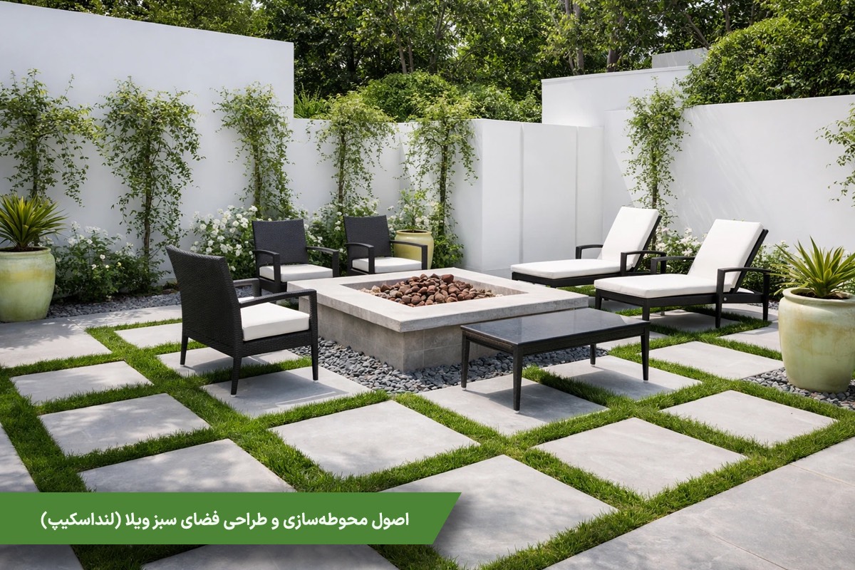 ساخت میز و صندلی ویلا