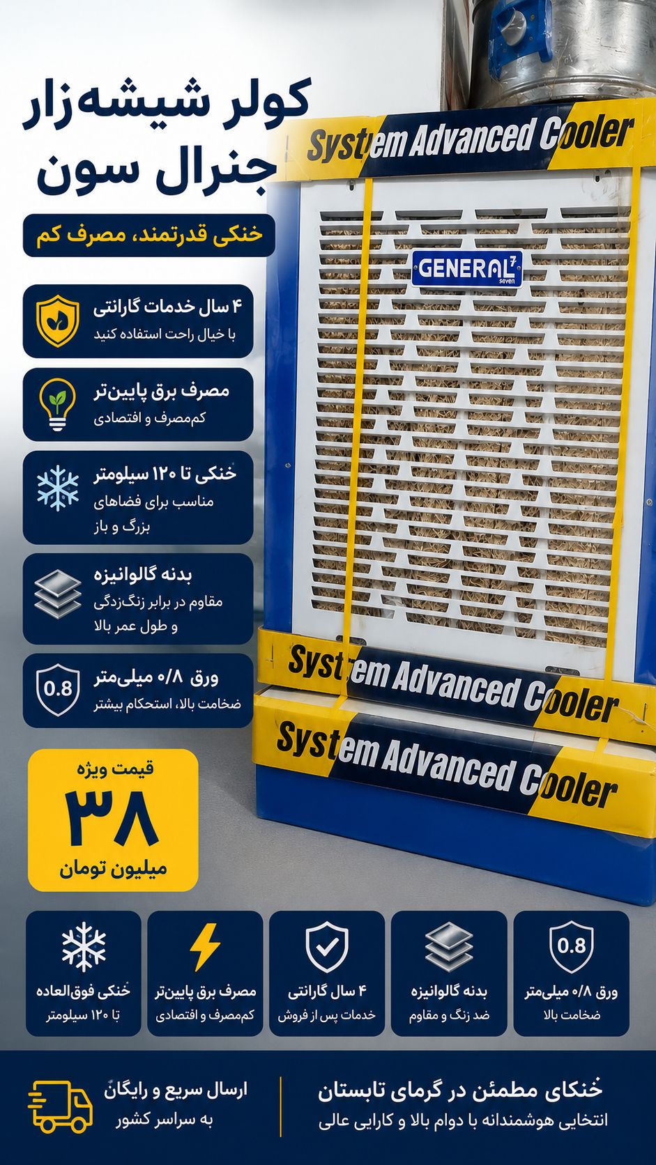 خرید کولر آبی فردیس کرج 