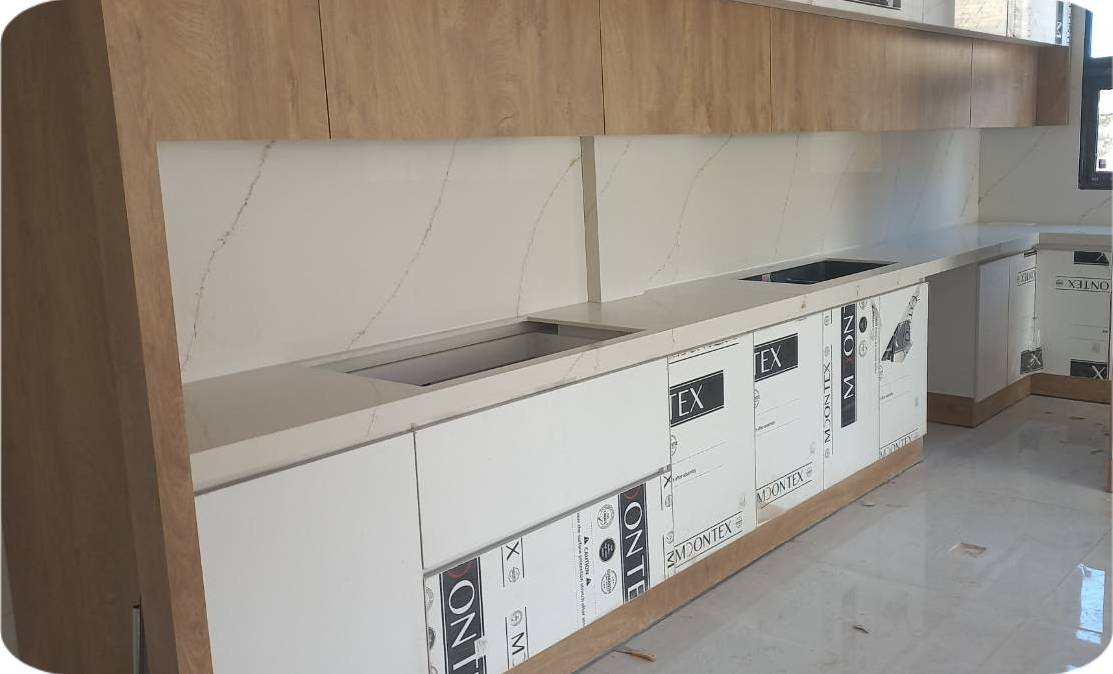 صفحه کوارتز کابینت