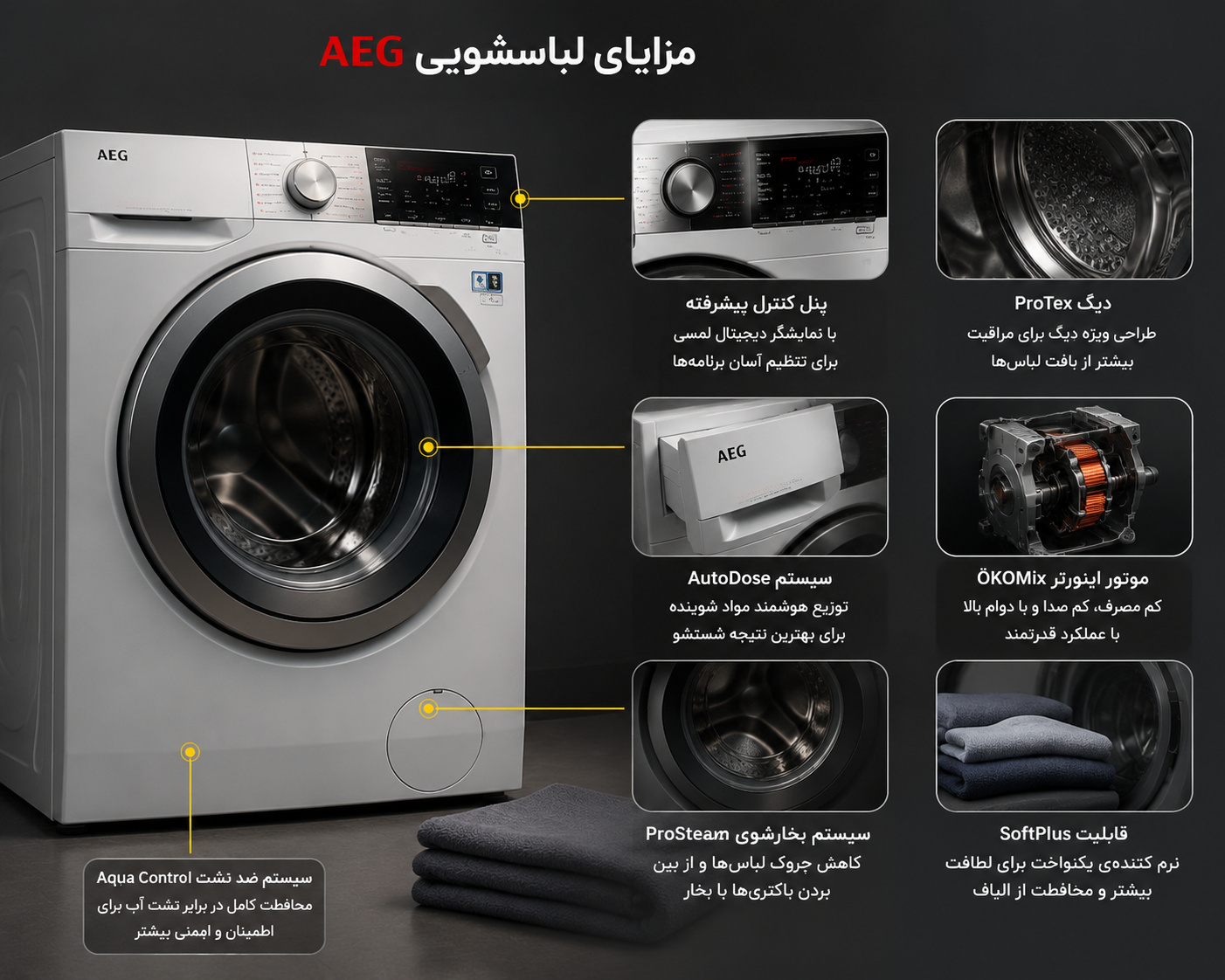 تعمیر انواع برند لباسشویی