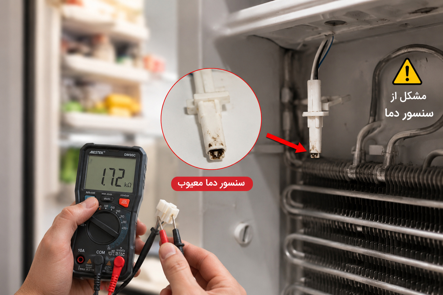 تعمیر برد یخچال در اصفهان