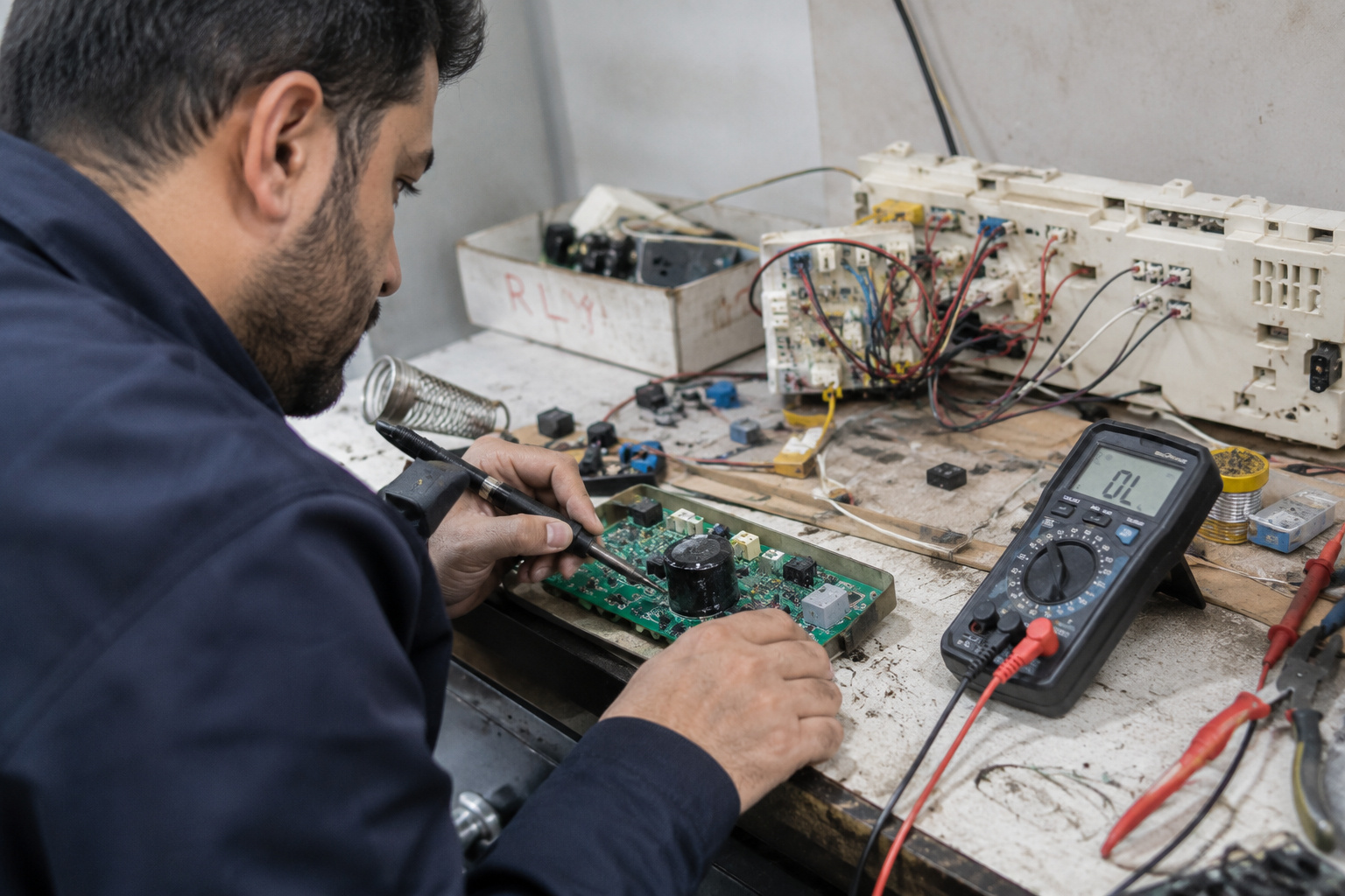 تعمیر برد یخچال در اصفهان