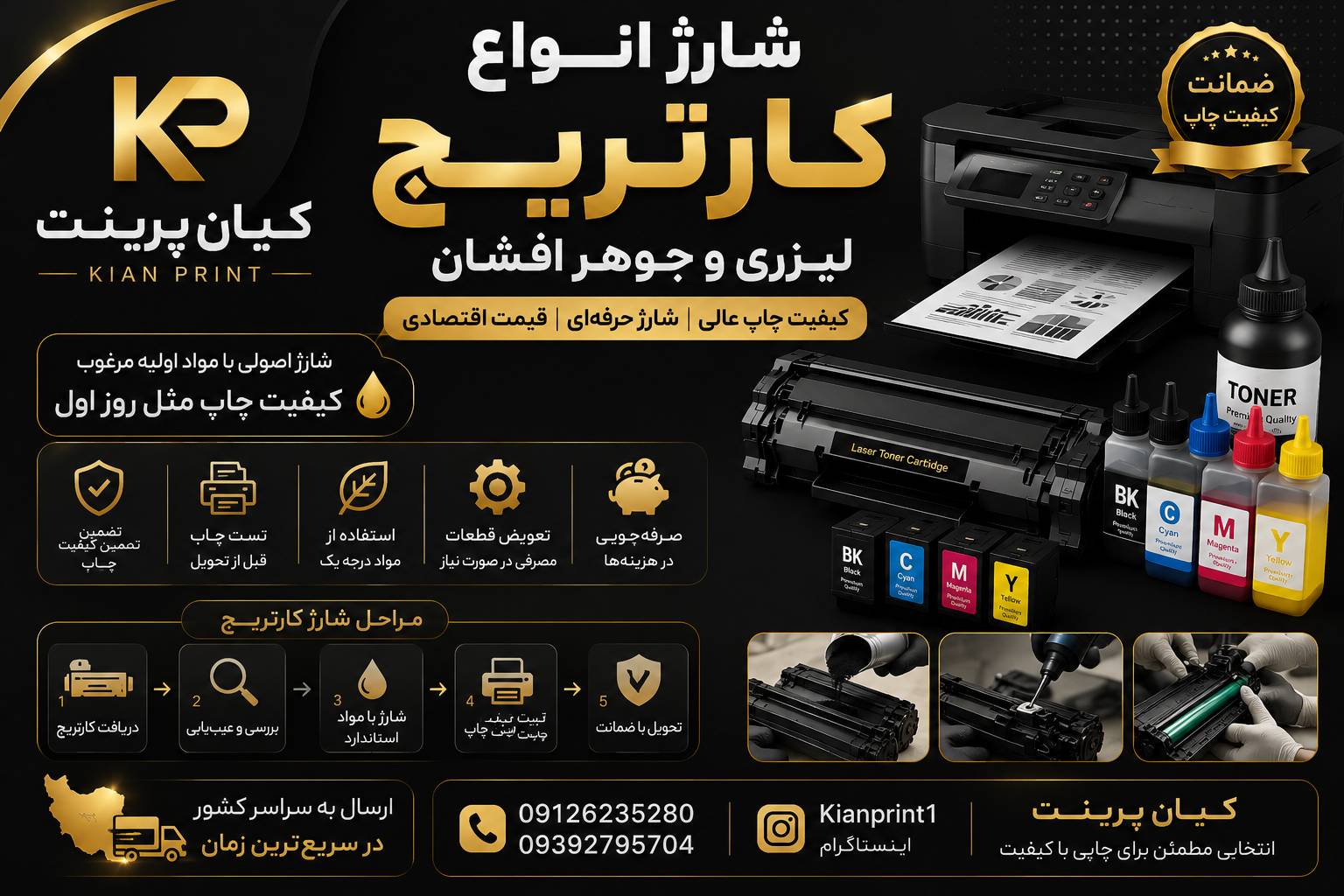 فروش انواع کارتریج