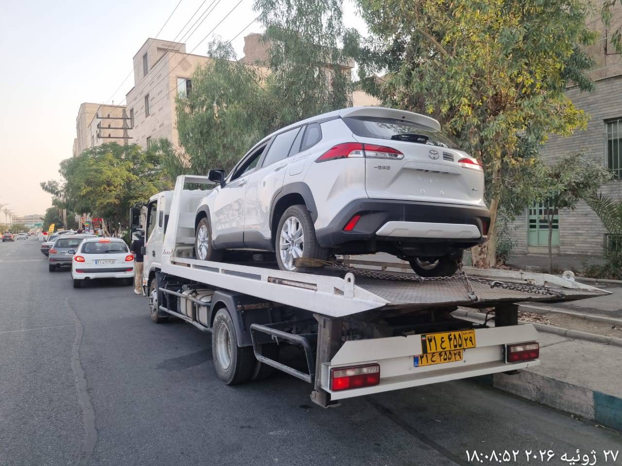 خودروبر برای جابهجایی خودرو در کرمانشاه