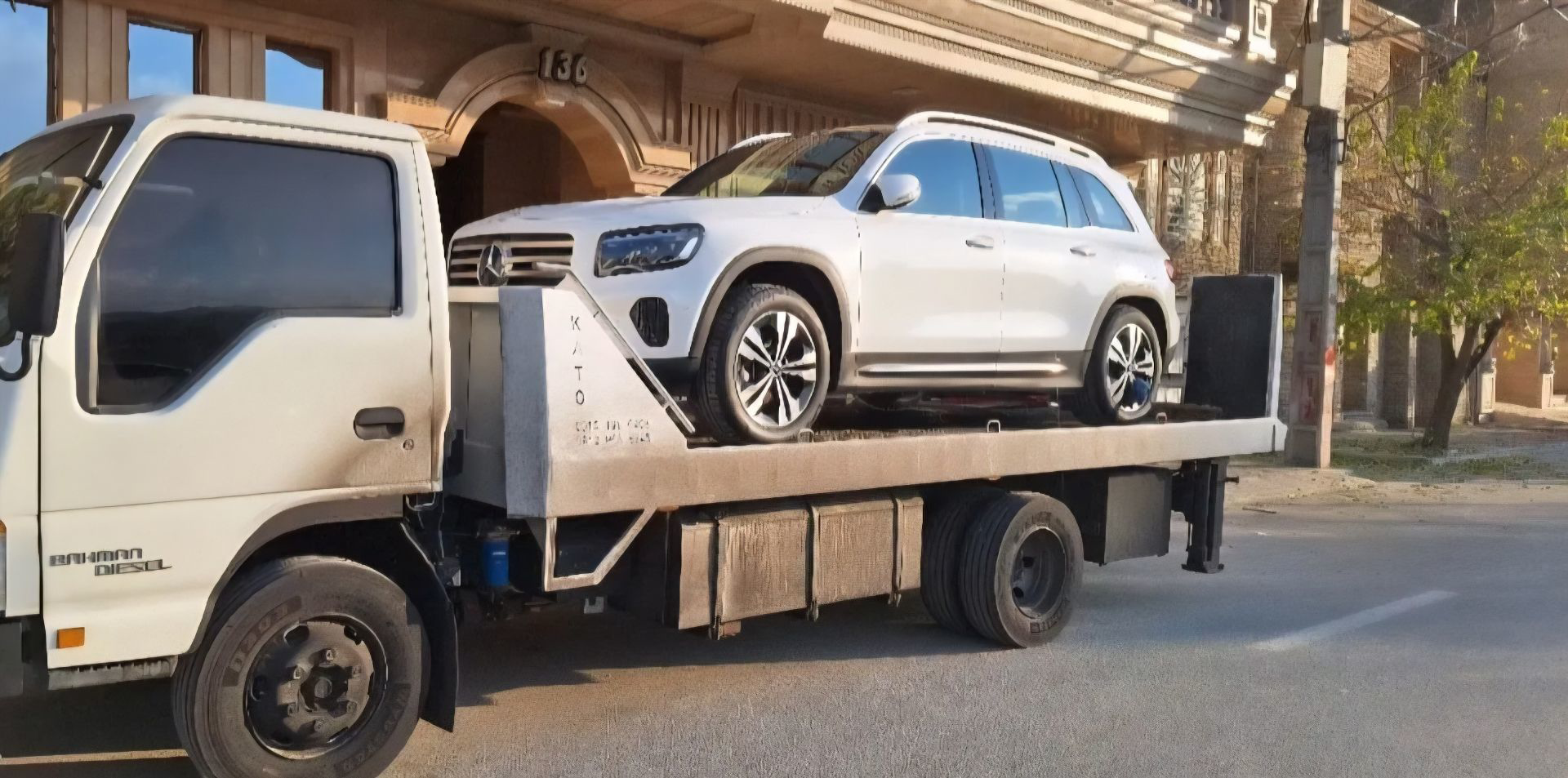 یدک کش شبانه روزی آزادراه غدیر