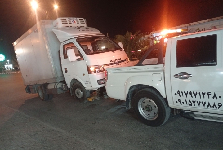 امدادخودرو در خورموج شبانه روزی&nbsp;