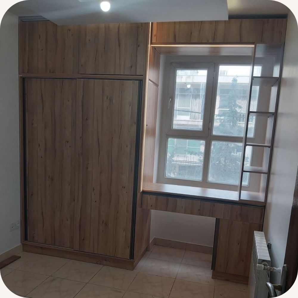 قیمت طراحی و ساخت کمد دیواری شمال تهران