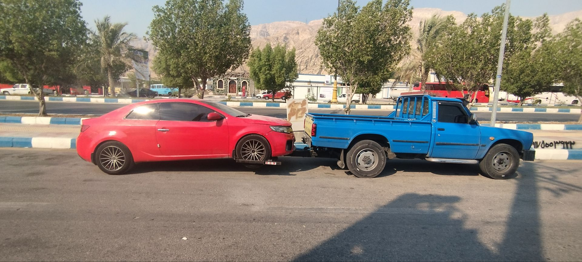 یدک کش در عسلویه