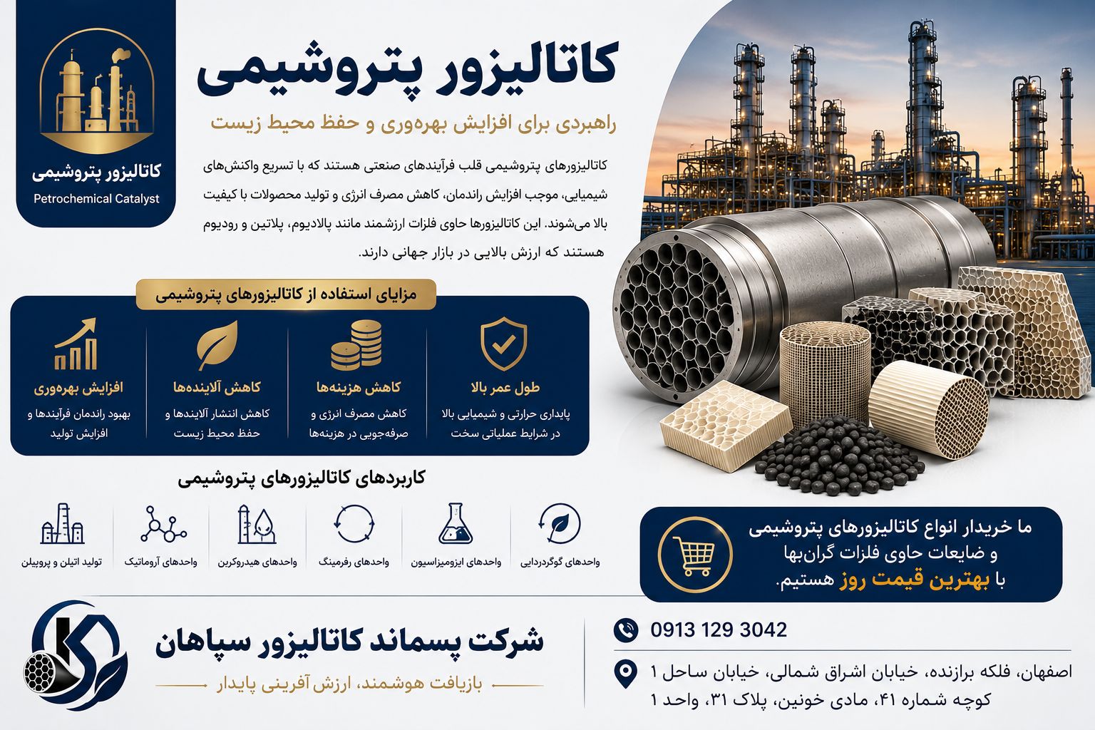 کاتالیزور پتروشیمی