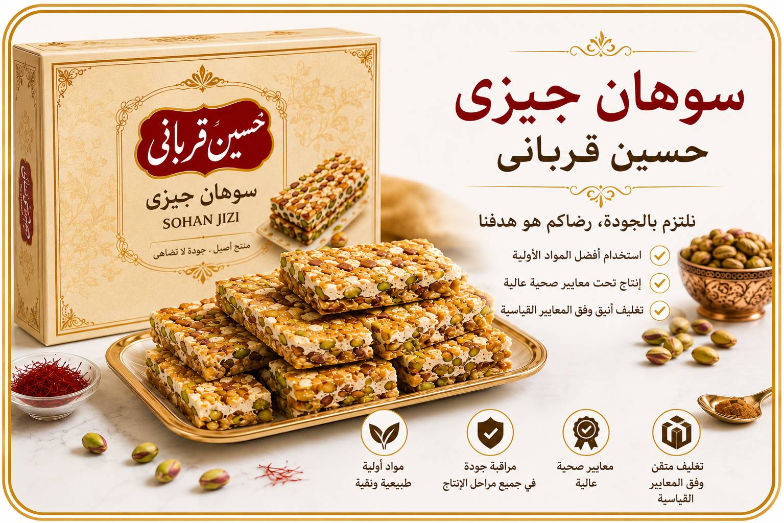 سوهان جيزي في أصفهان