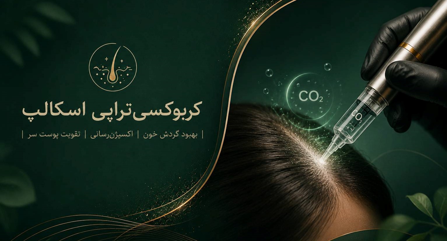 کربوکسیتراپی اسکالپ